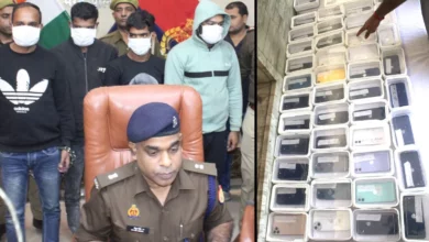 मेरठ में मोबाइल फोन चोरी करने वाले गिरोह के चार सदस्य गिरफ्तार