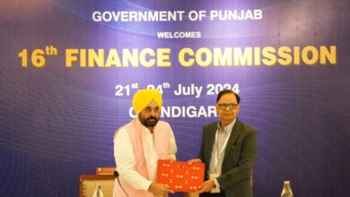 मुख्यमंत्री भगवंत सिंह मान ने वित्त कमीशन से पंजाब के लिए की विशेष पैकेज की मांग